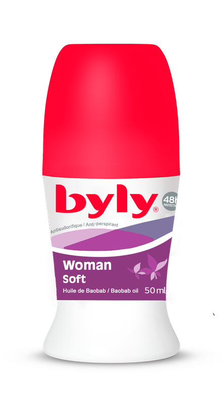 مام ضد تعریق Byly مدل Woman زنانه ملایم 48 ساعته