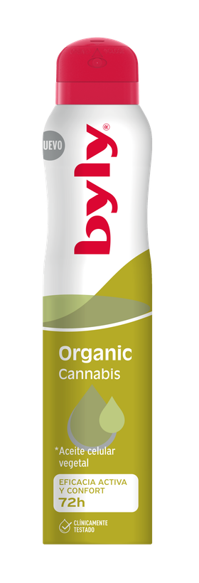 اسپری ضد تعریق Byly مدل Cannabis با رایحه شاهدانه 72 ساعته