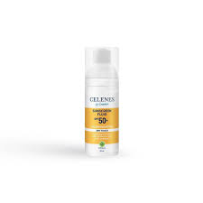 کرم ضد آفتاب گیاهی درای تاچ فلوئید SPF 50 - سلنس