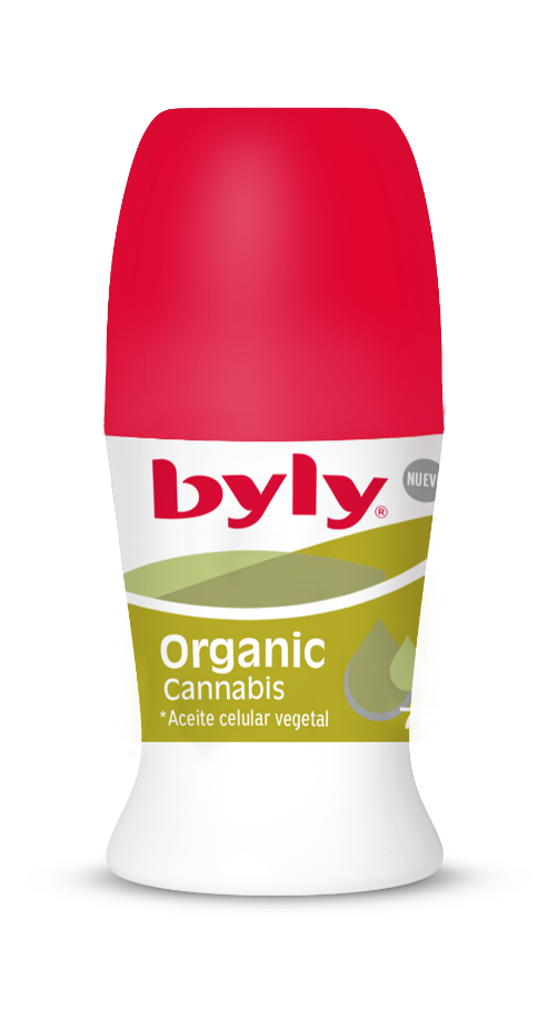 مام ضد تعریق Byly مدل Organic Cannabis عصاره شاهدانه 72 ساعته